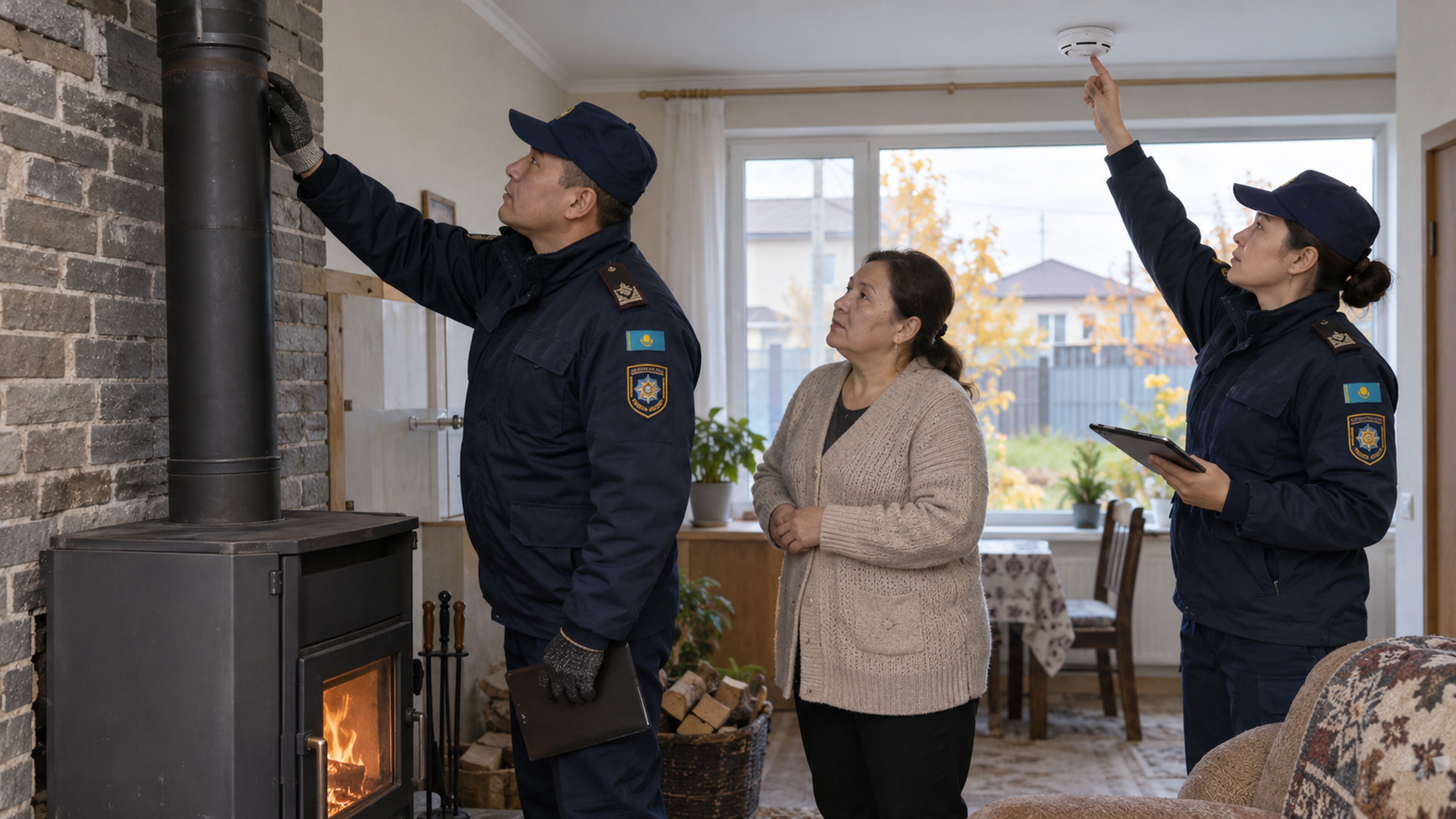 В Астане проверили 2900 домов перед зимой: что сделать, чтобы печь не стала угрозой