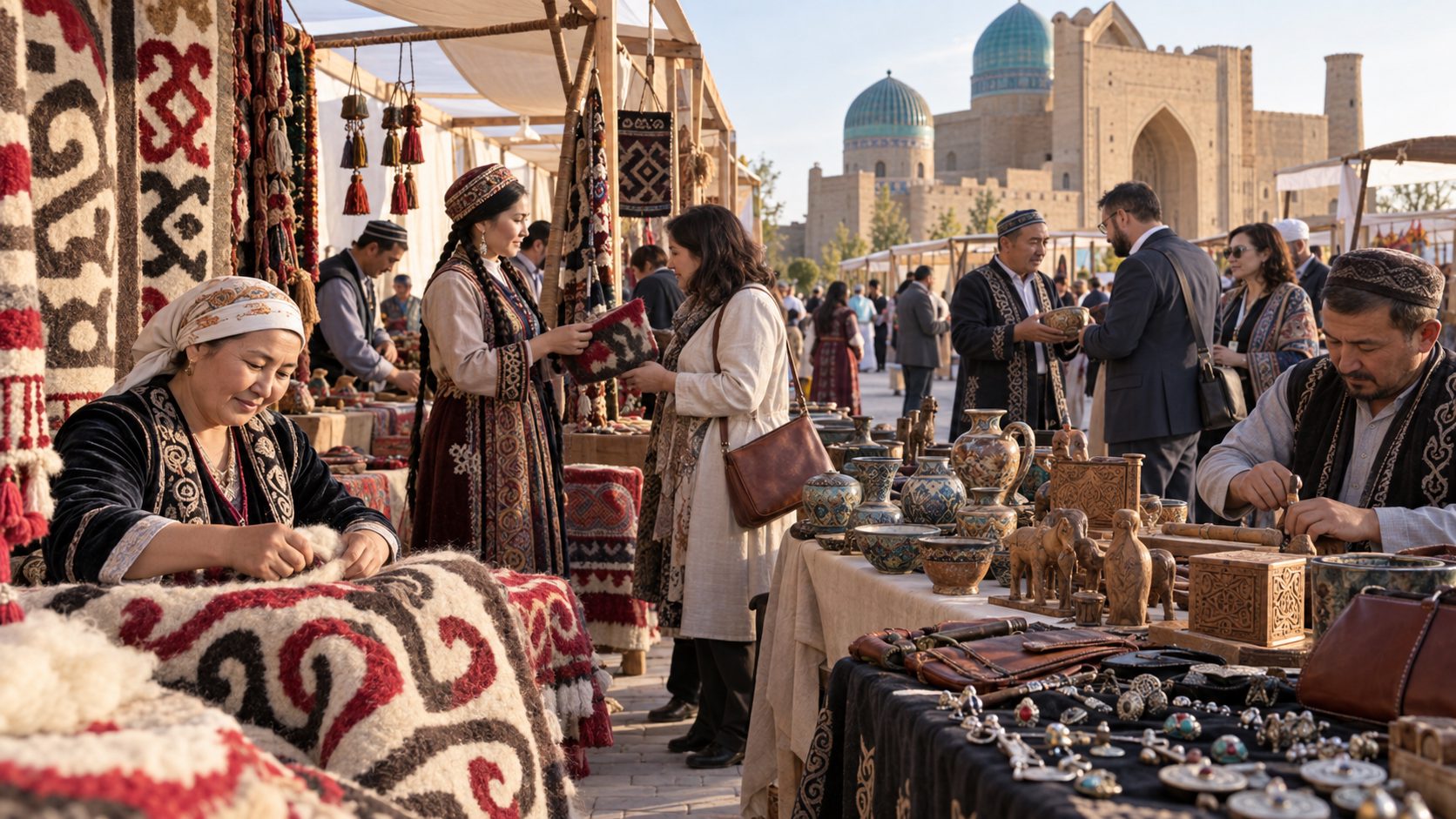Turkistan Brand Craft Fair 2026: Nearly 200 makers seek a path from craft to export