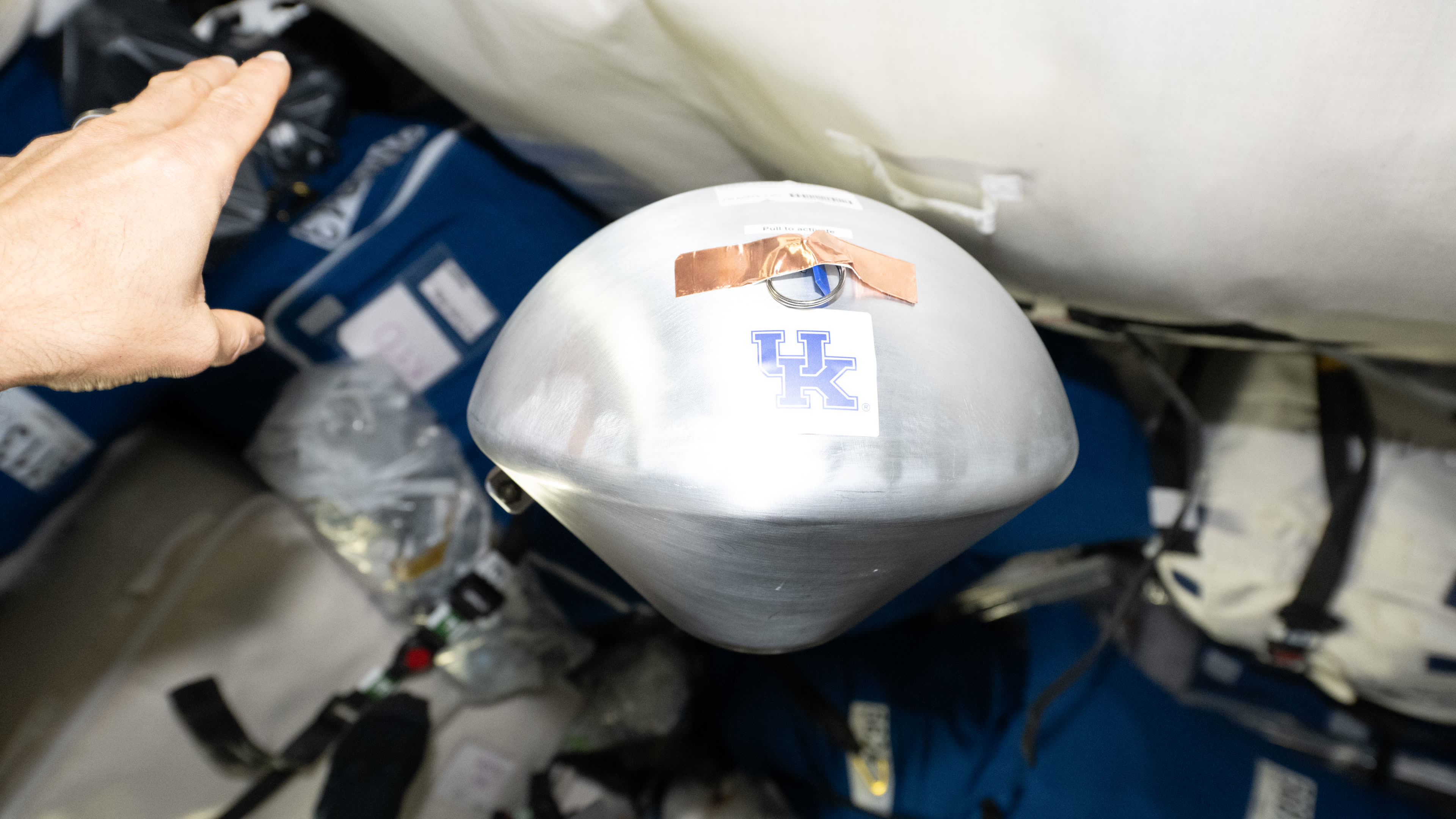 A cargo ship’s final flight tests heat shields for future space missions