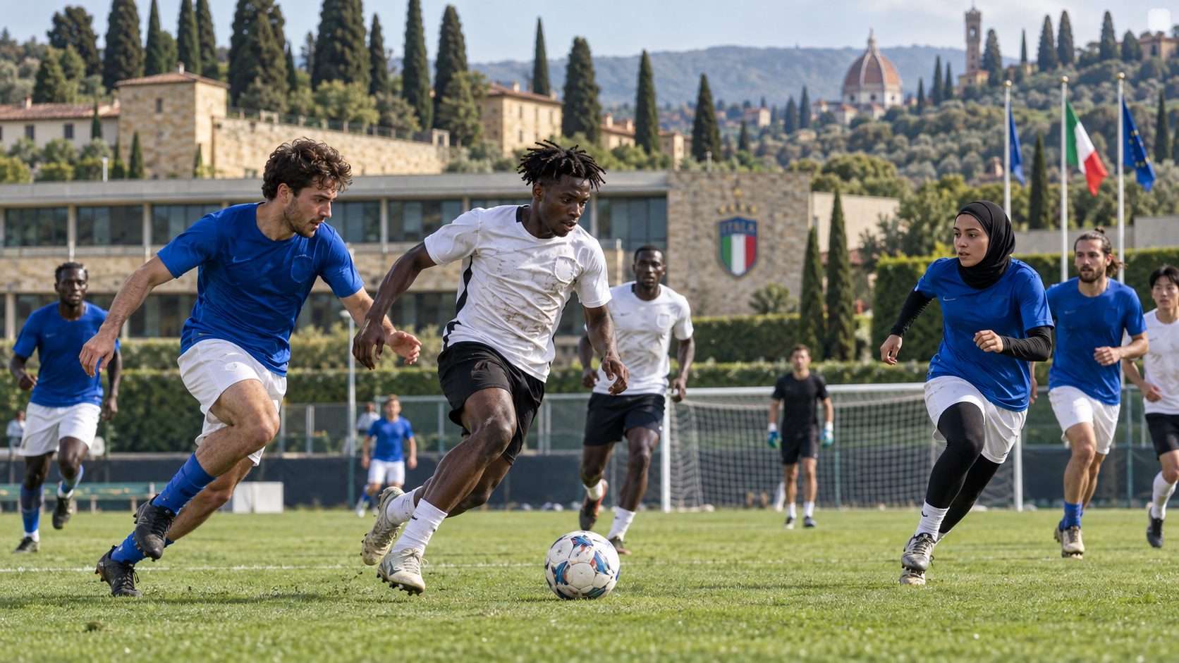 Twenty-two teams, one common language: Latvia wins the refugee Unity EURO Cup