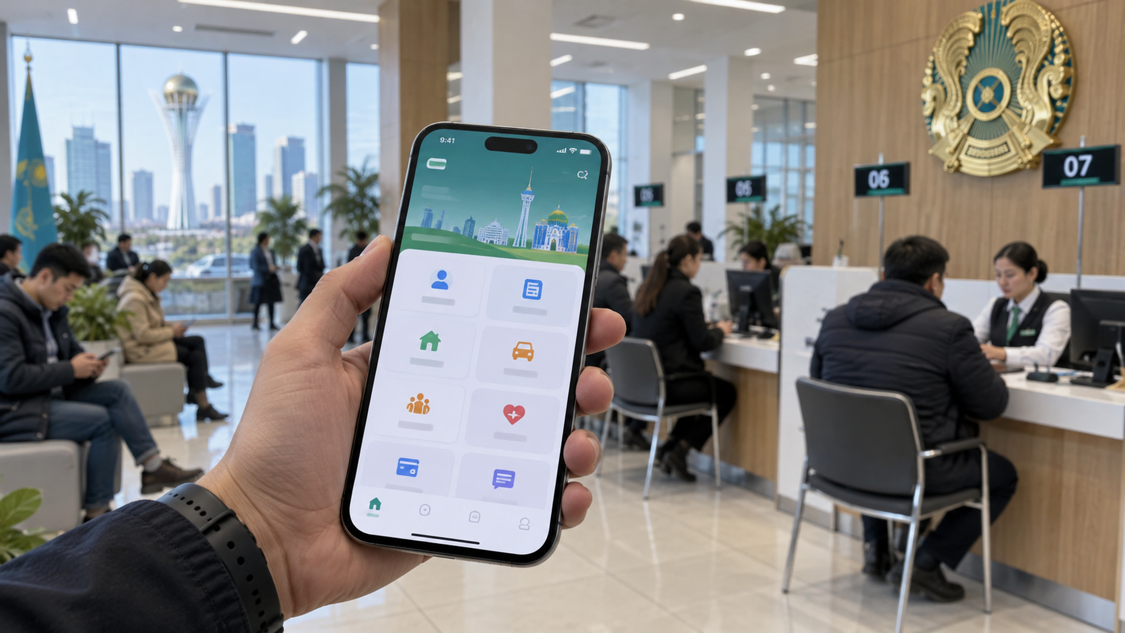 eGov Mobile охватил 13,2 млн человек: какие услуги действительно переехали в телефон