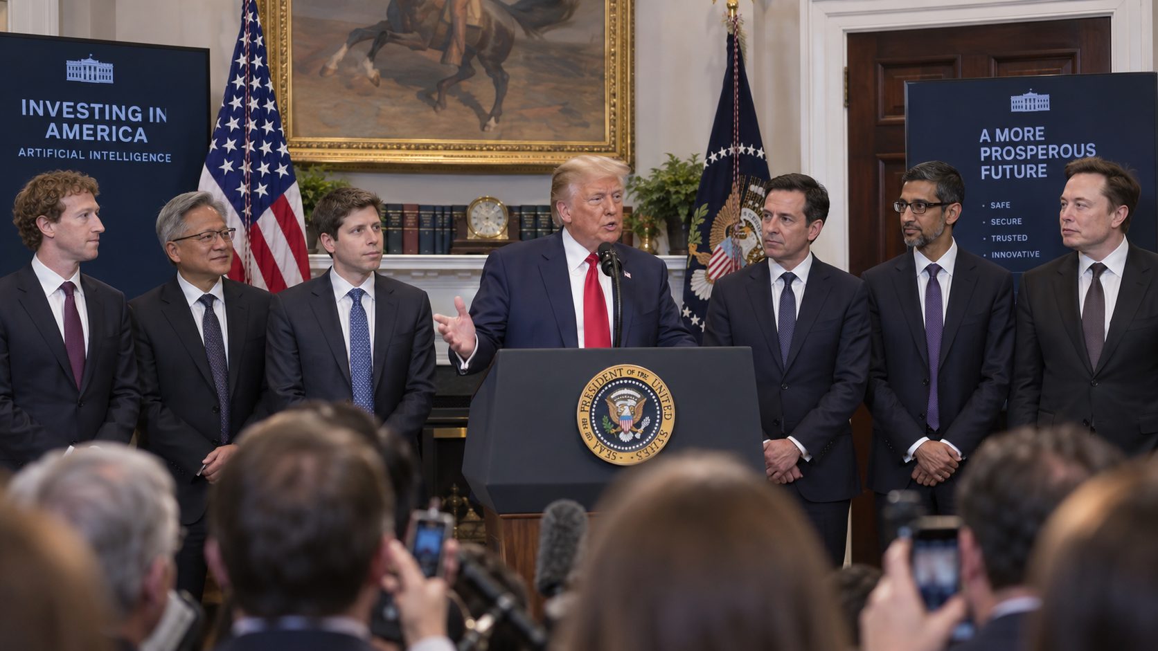 AI - Humanity's Child: What We Fear After Trump's Meeting with the Leaders of Artificial Intelligence