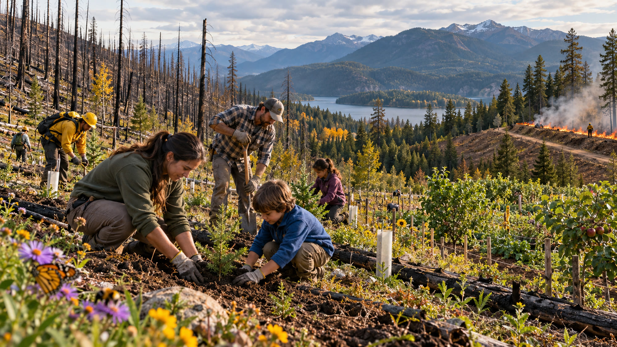 FAO says 1.56 billion hectares are degraded: why forest restoration is about food and income