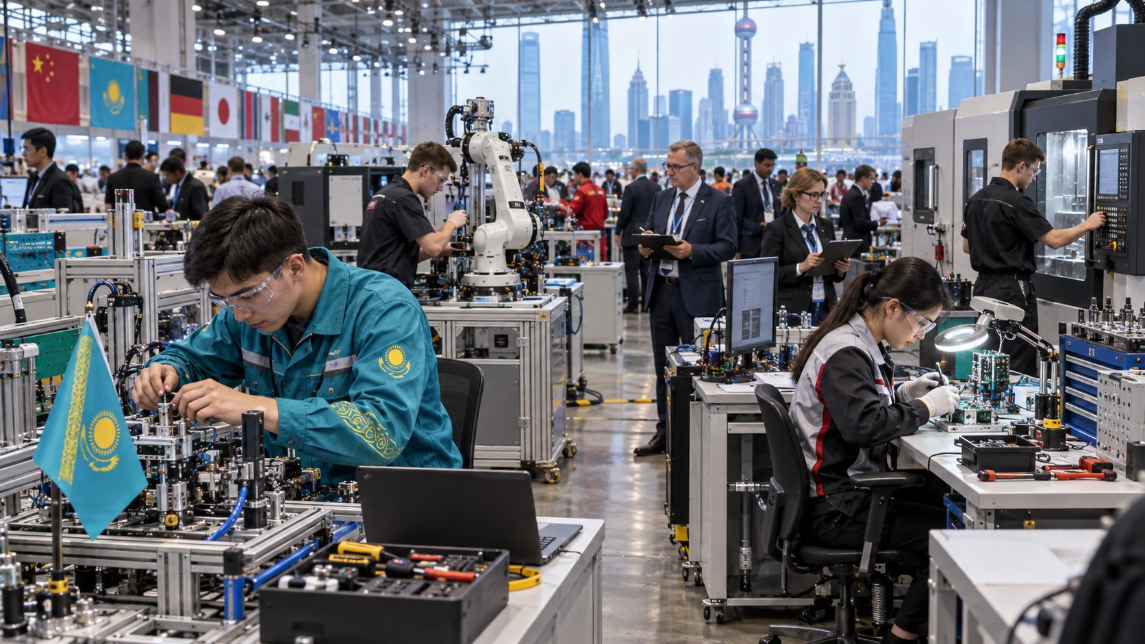 WorldSkills Shanghai 2026: 33 участника из Казахстана ждут итоги чемпионата