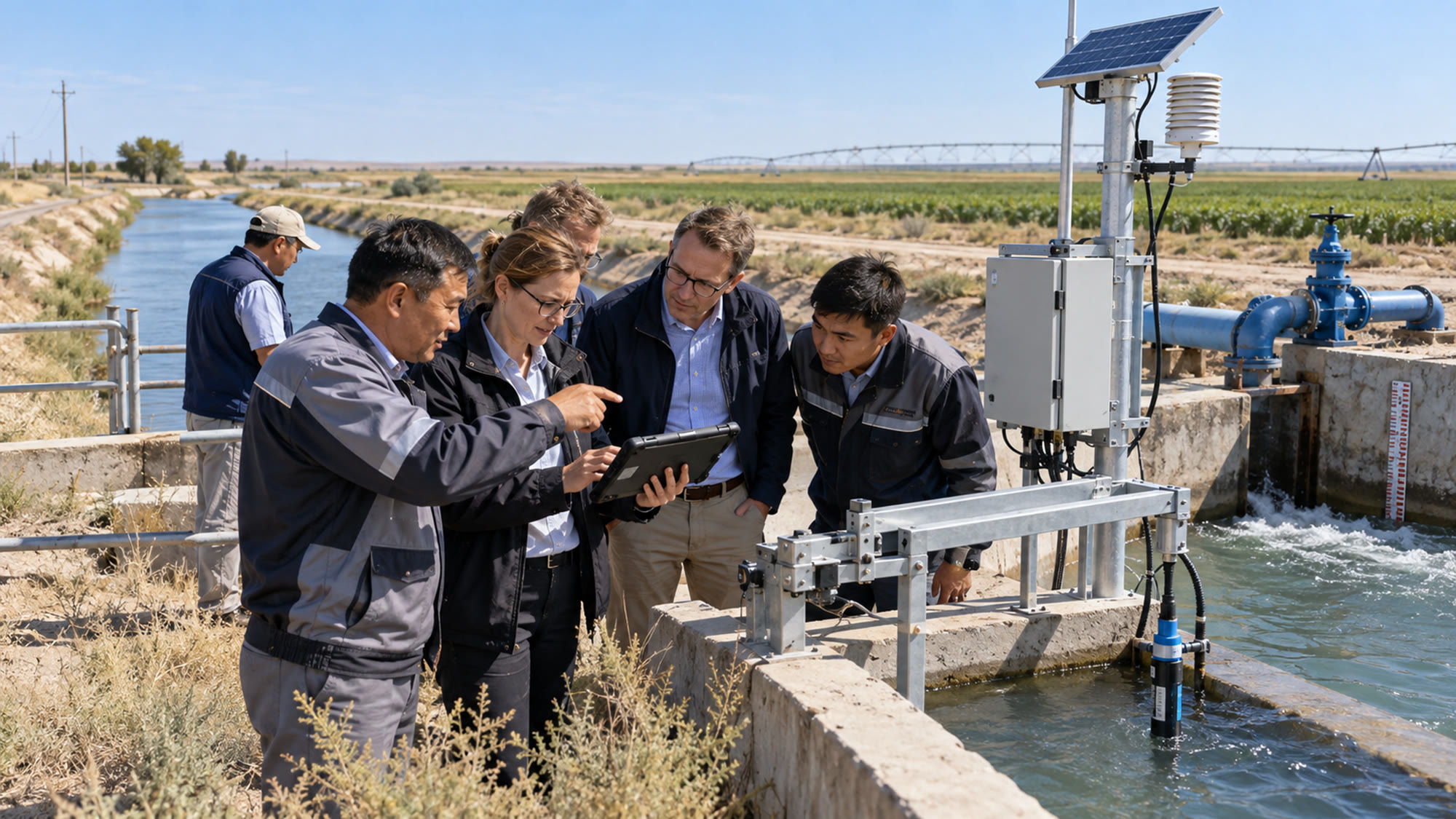 Kazakhstan and Germany plan a water hub: technology must reach canals, farms and utilities