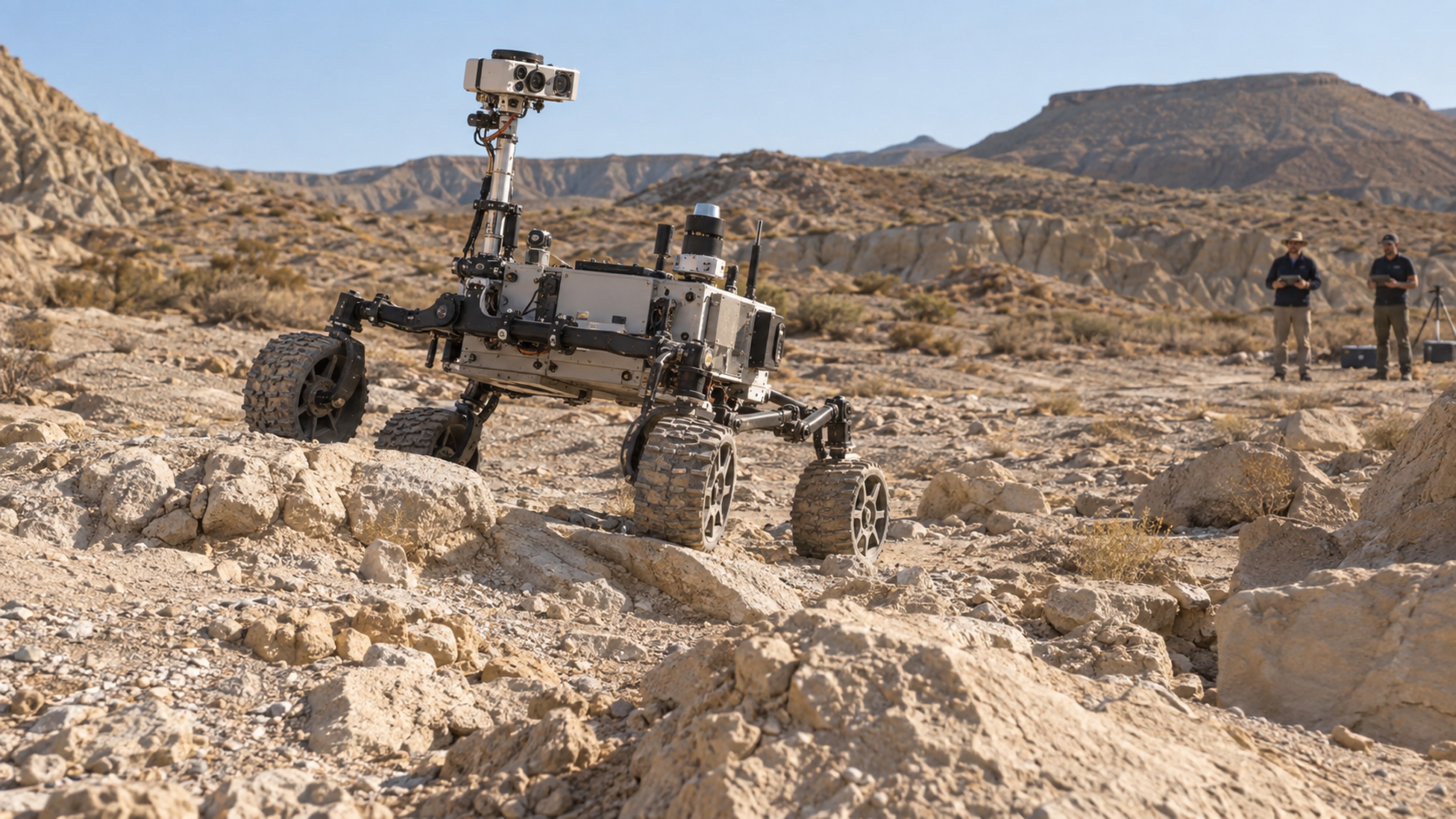 Before Mars, the Spanish desert: why ESA is testing a rover in Tabernas