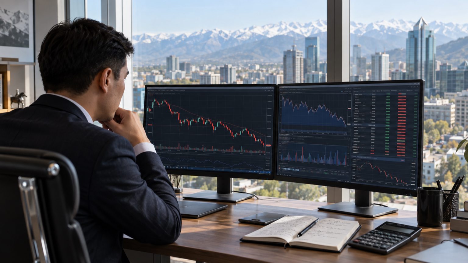 Индекс KASE снизился на 0,83%: какие акции потянули рынок вниз 28 сентября