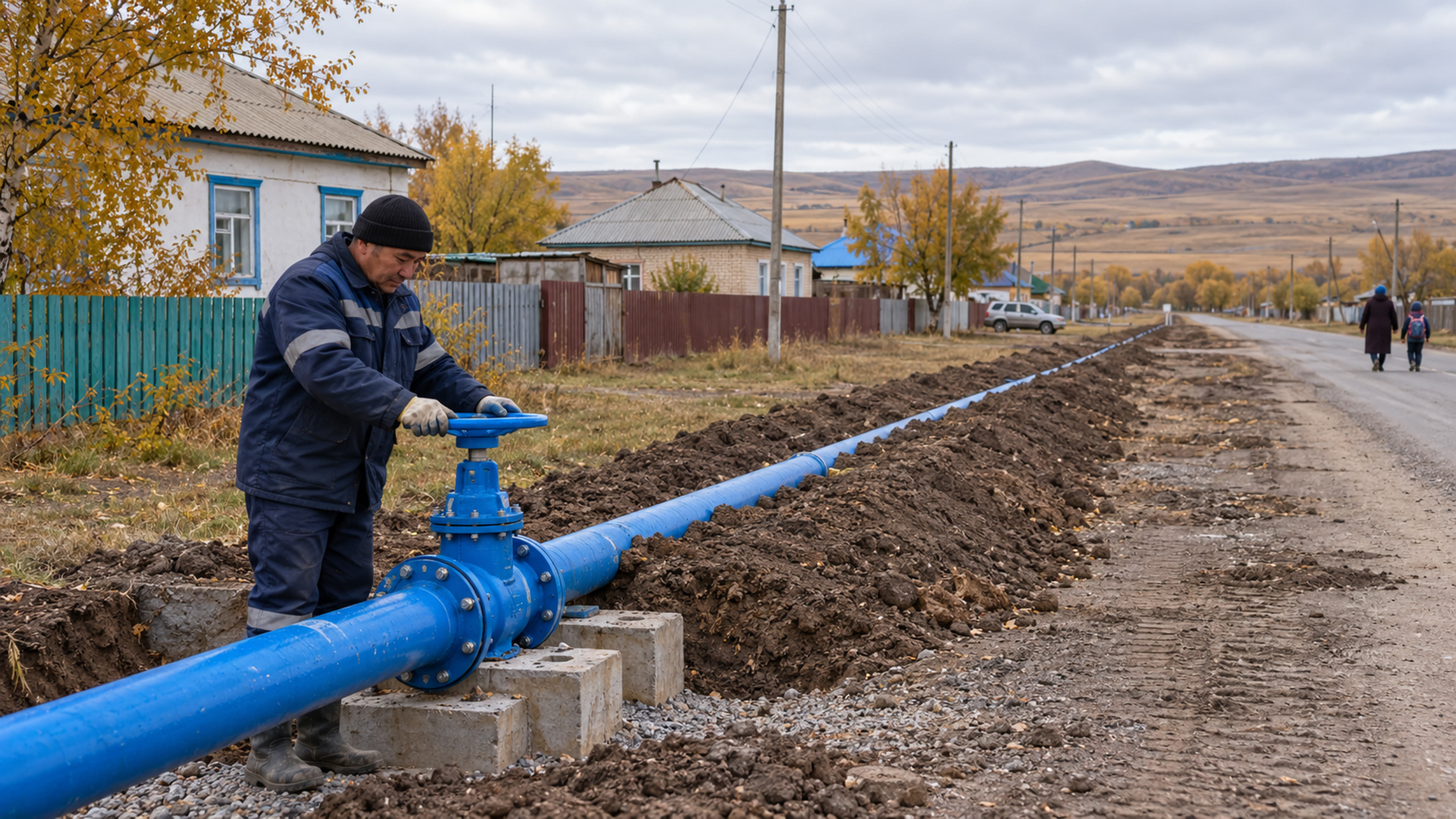 Воду меняют под землёй: что дадут Петропавловке 2,5 км нового водопровода