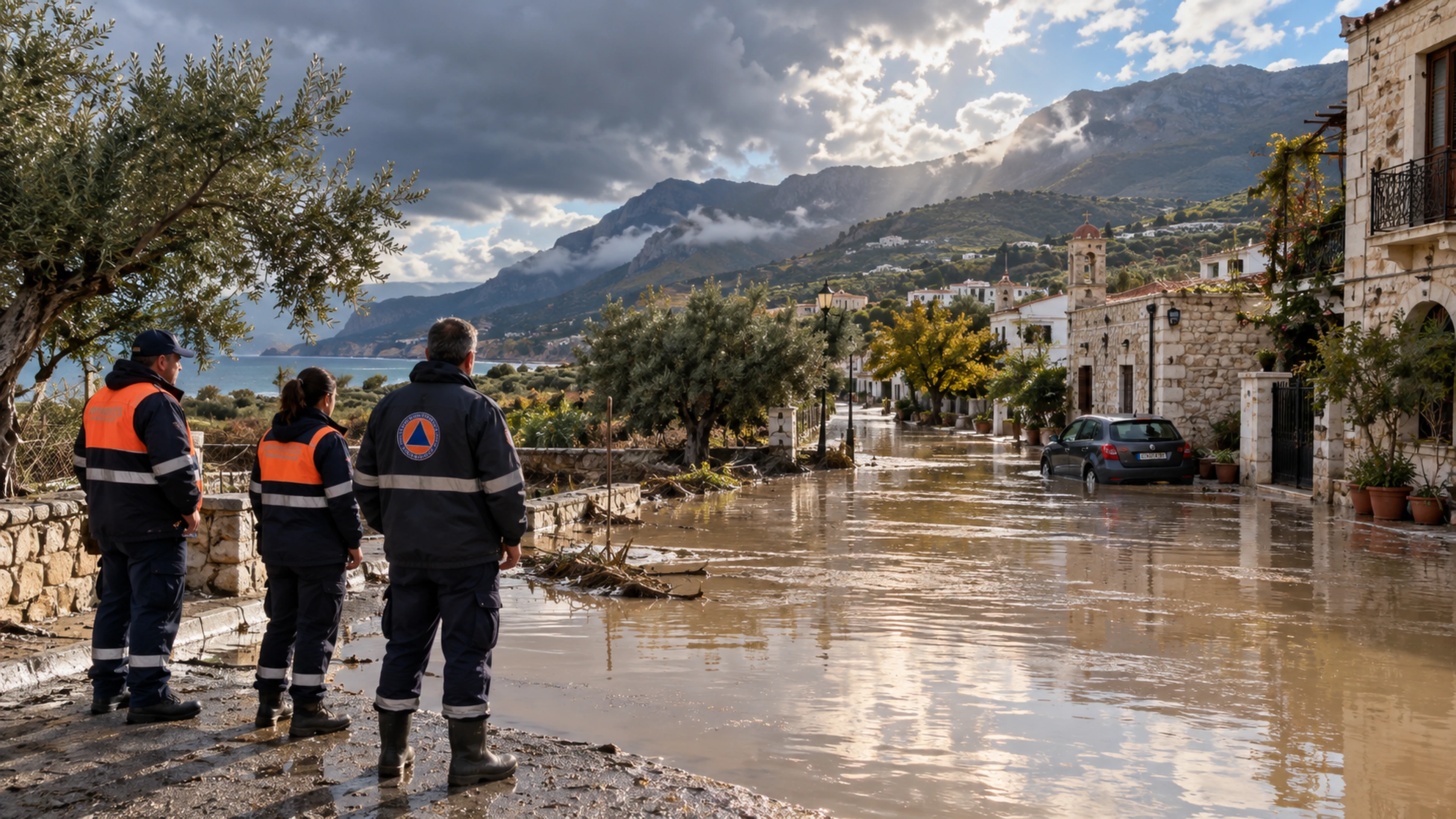 Crete Floods: Why Greece Asked the EU for Emergency Satellite Maps