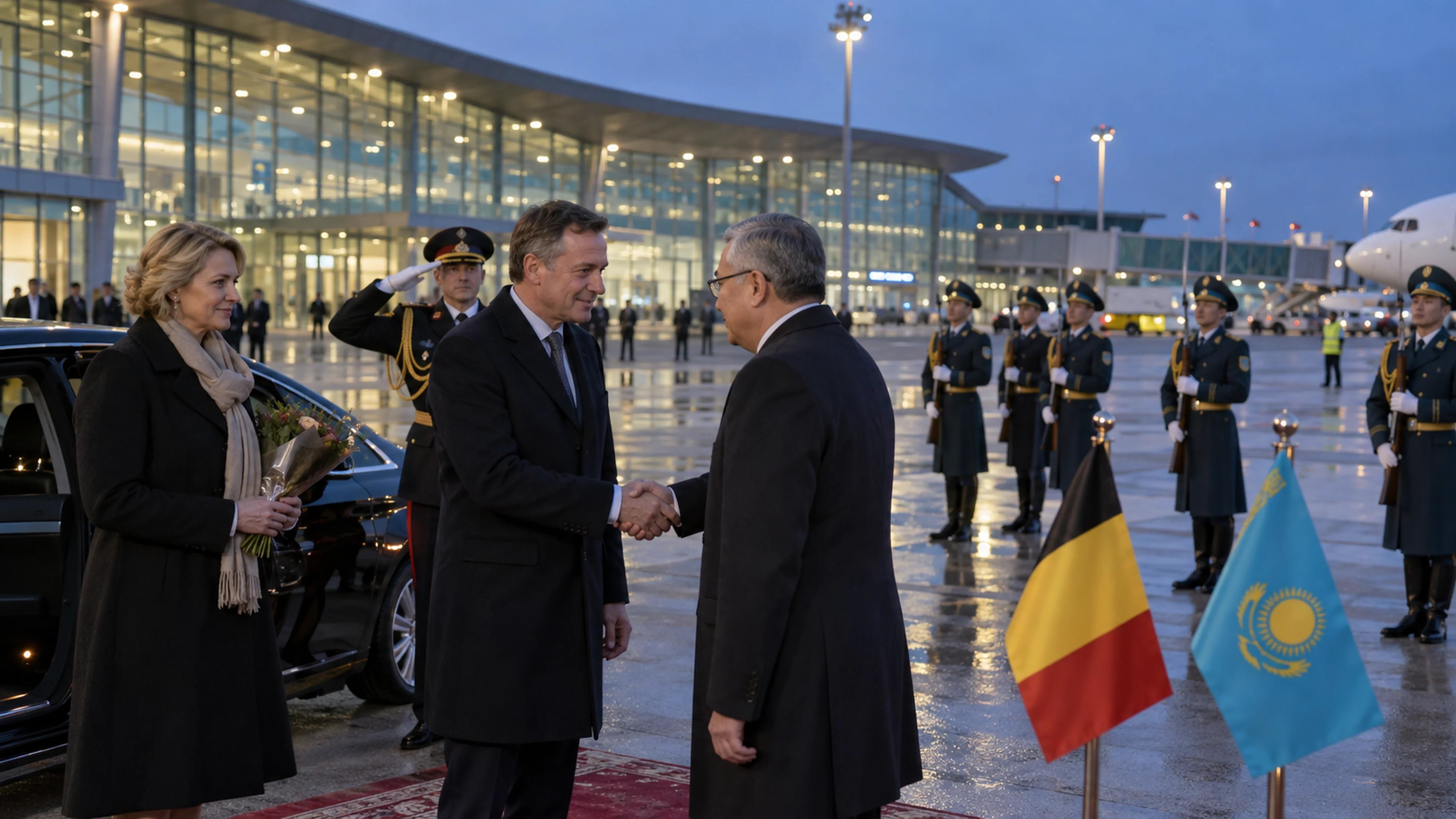 Belgian royals arrive in Astana: what could the historic visit deliver?