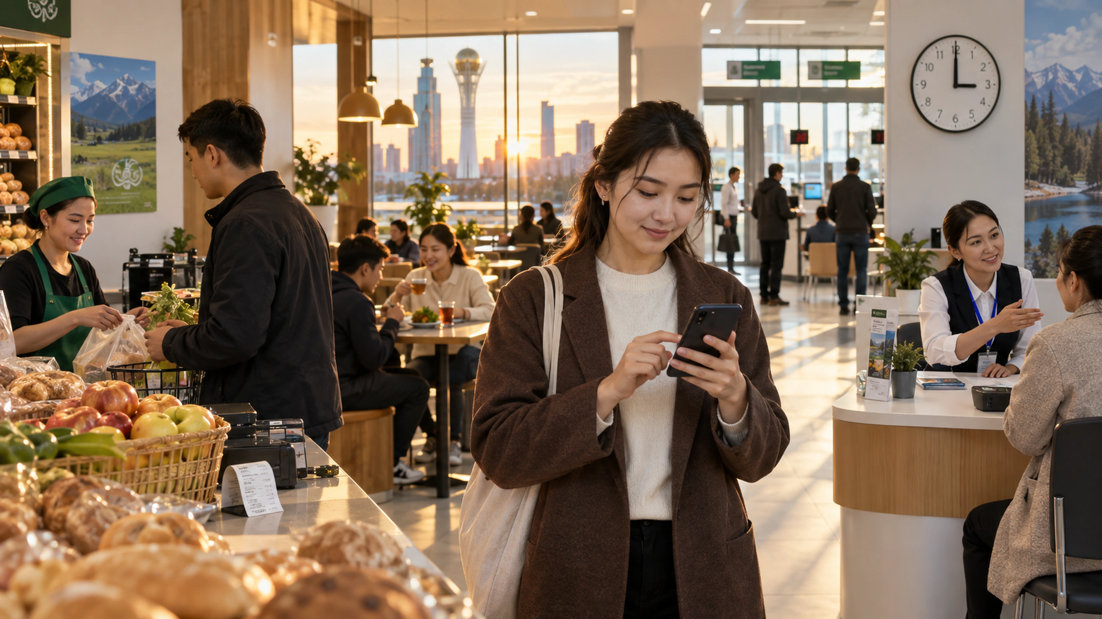Booking a service: choosing and confirming a time