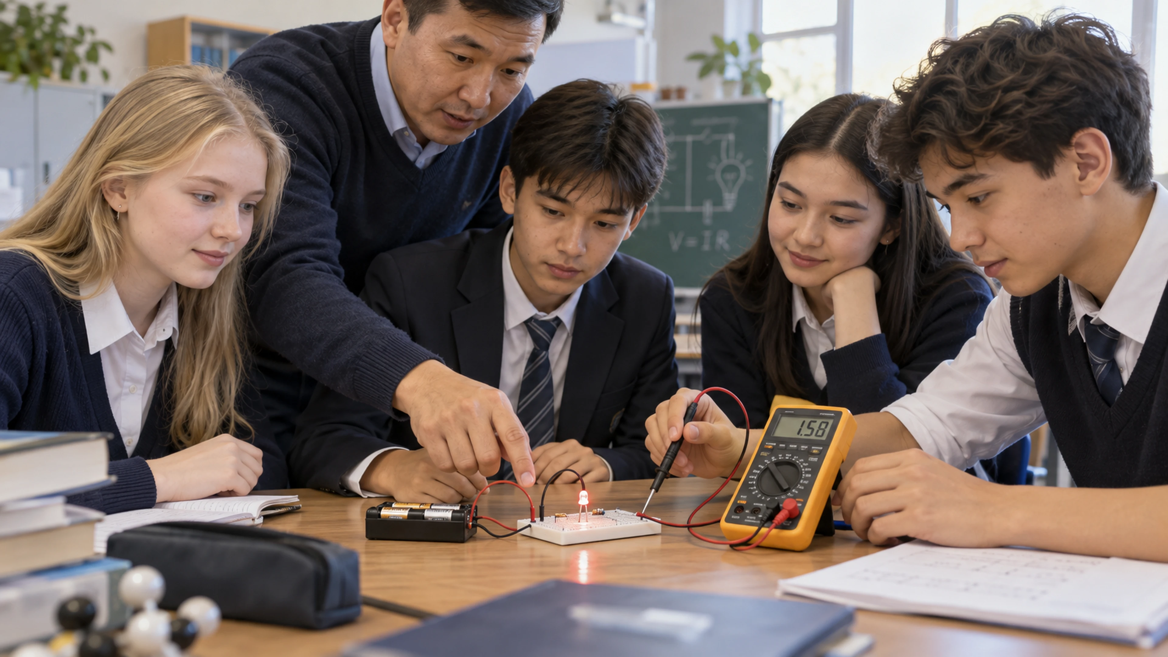 Why will a lamp not shine with one wire?