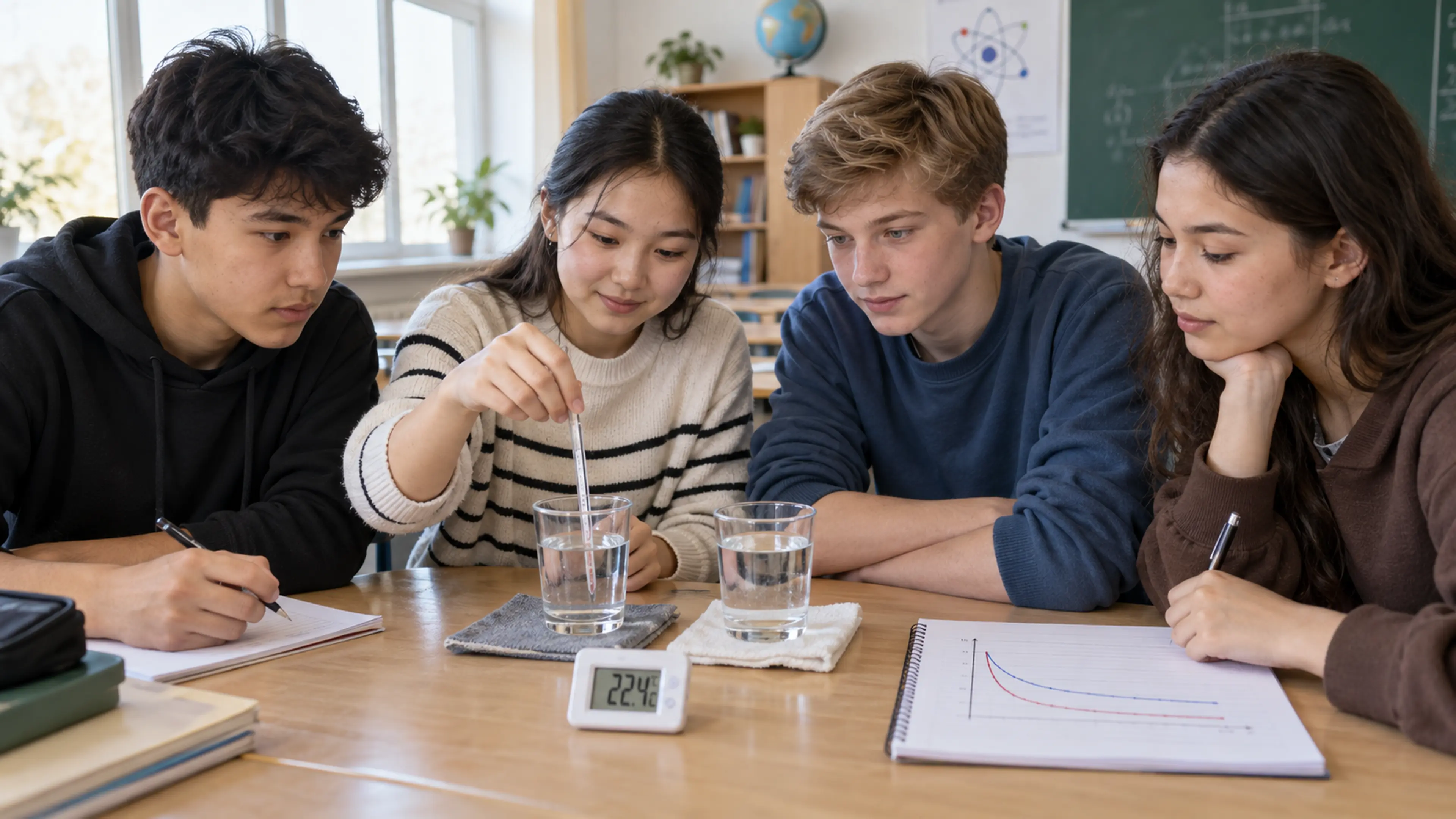Can you measure warmth with your hand?